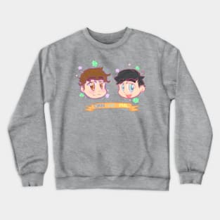 Dan and Phil Chibi Headshots Crewneck Sweatshirt